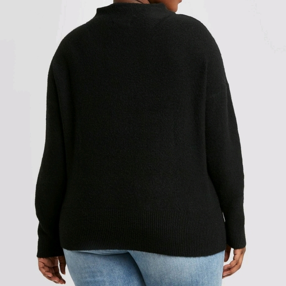 Ava & Viv Mock Turtleneck Pullover Sweater - Picture 2 of 7